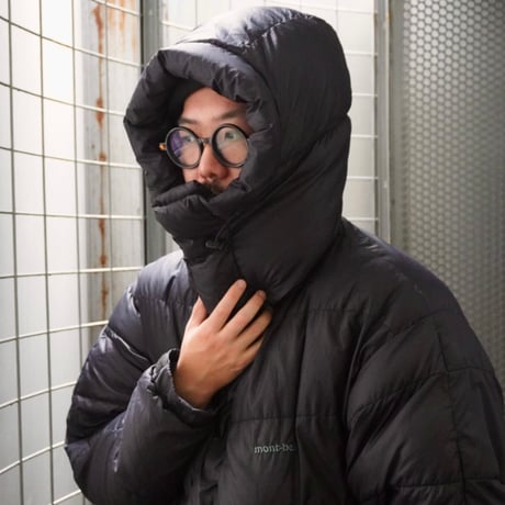 old mont-bell down jacket