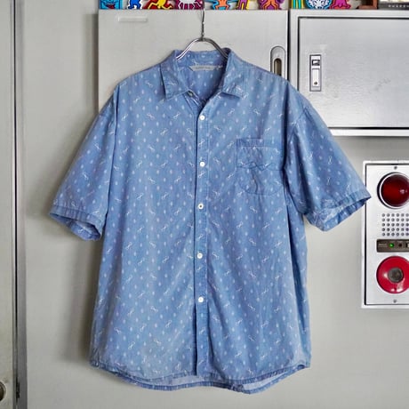 old mont-bell  winds all pattern shirts