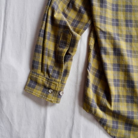 old mont-bell plaid shirt