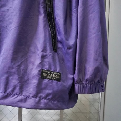 old mont-bell nylon anorak