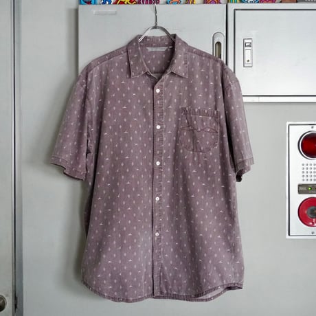 old mont-bell  winds all pattern shirts