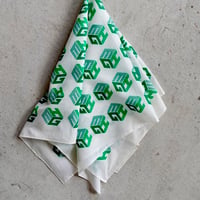 Dice logo bandana scarf