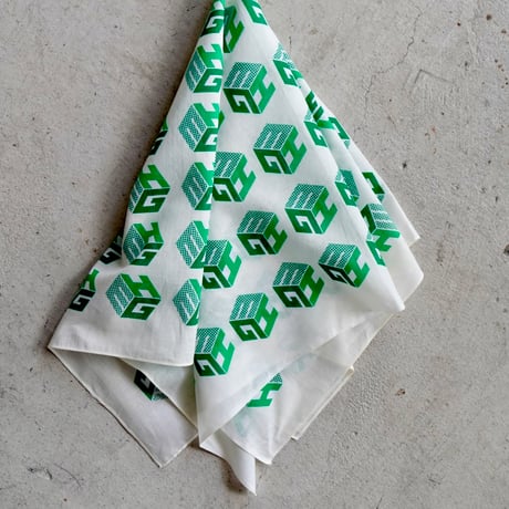 Dice logo bandana scarf