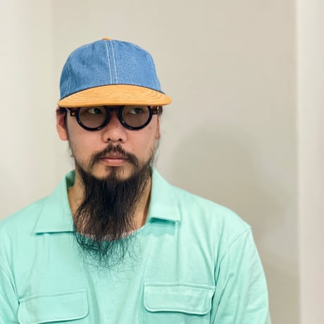 THE FACTORY MADE × HIGE LEATHER LONGBILL CAP