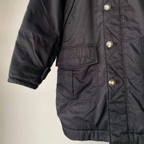 old mont-bell nylon fleece coat black
