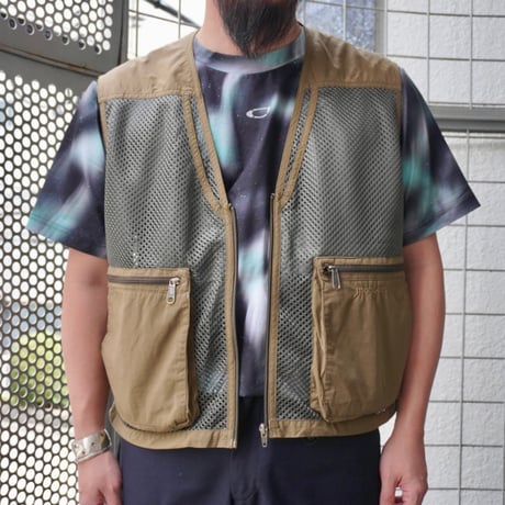 old mont-bell mesh vest