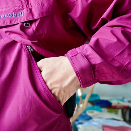 old mont-bell shell jacket