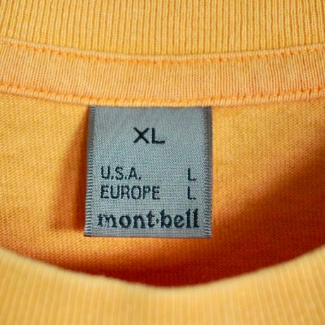 old mont-bell print Tee