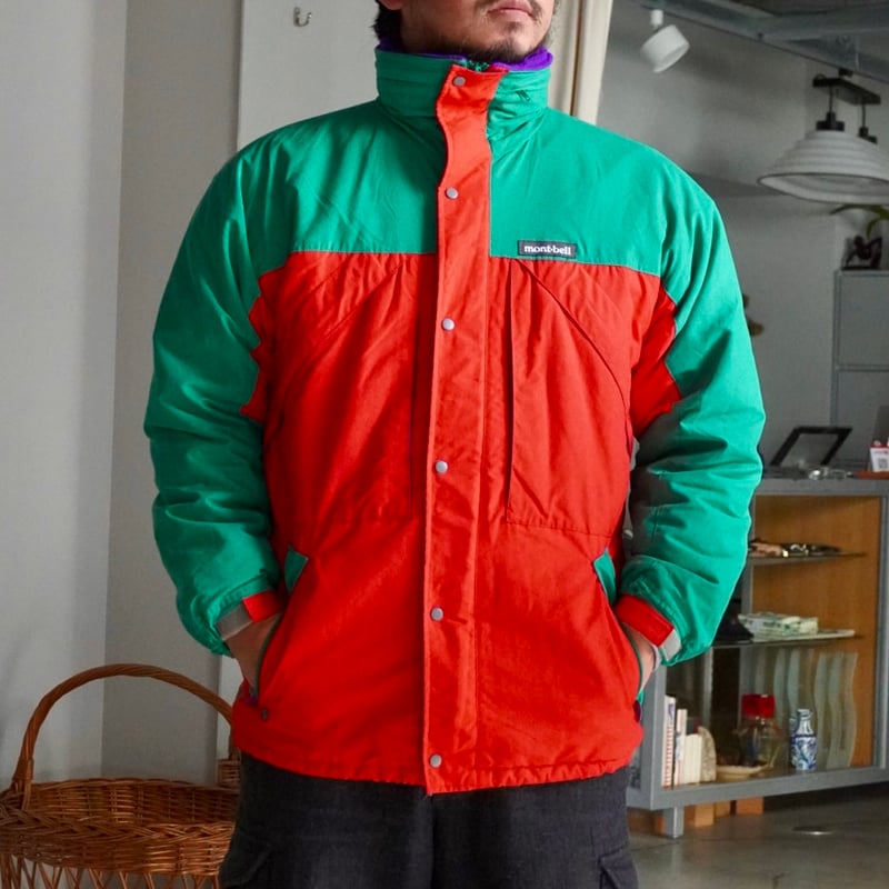 old mont-bell awesome color nylon jacket | HIGE