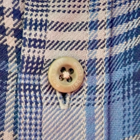 old mont-bell plaid shirt