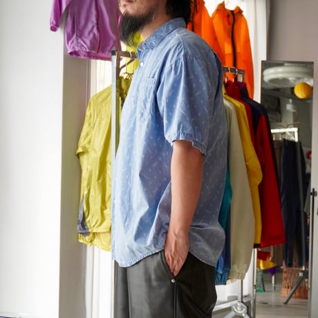 old mont-bell  winds all pattern shirts