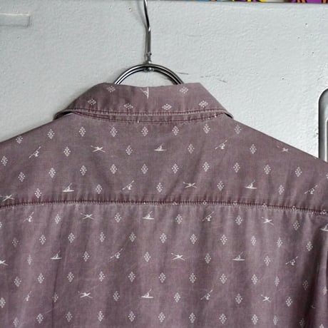 old mont-bell  winds all pattern shirts