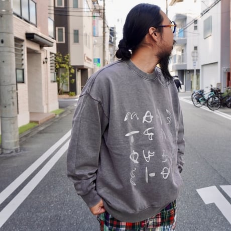 mate sweat  gray × silver