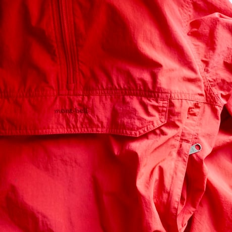 old mont-bell nylon anorak