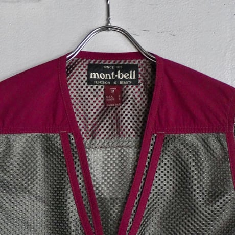 old mont-bell mesh vest