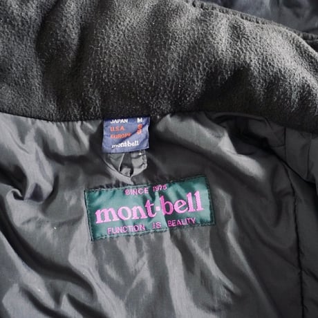 old mont-bell puffer ski jacket
