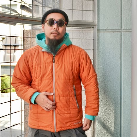 old mont-bell puffer jacket