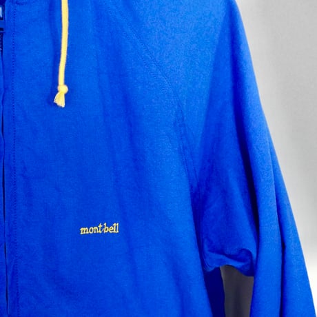 old mont-bell zip hoodie jkt