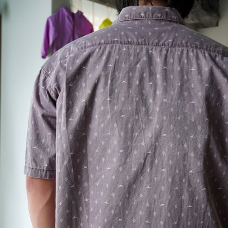 old mont-bell  winds all pattern shirts