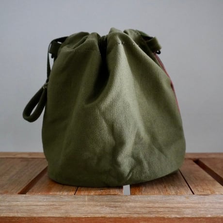 THE CORE OF THINGS × N.C reversible pouch bag stencil  2