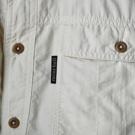 old mont-bell nylon shirt
