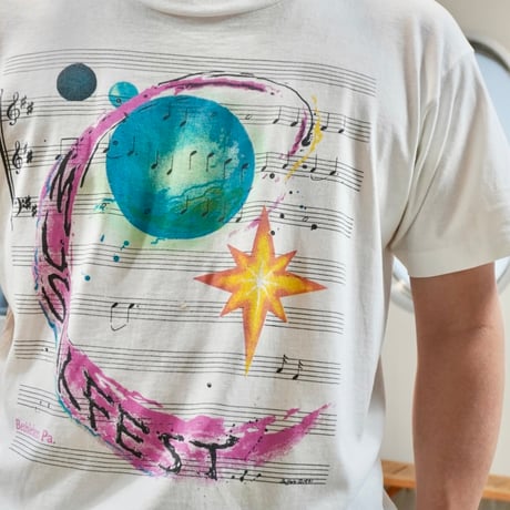 good print Tee  MUSIK FEST