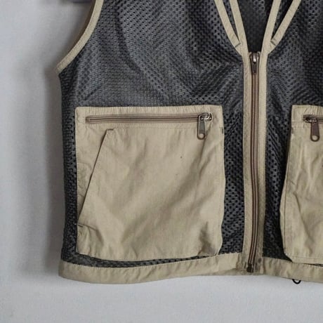 old mont-bell mesh vest