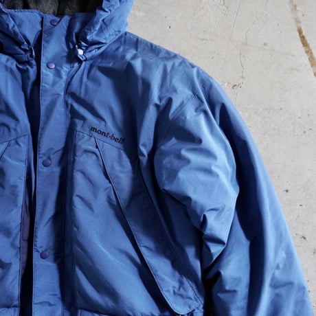 old mont-bell puffer coat
