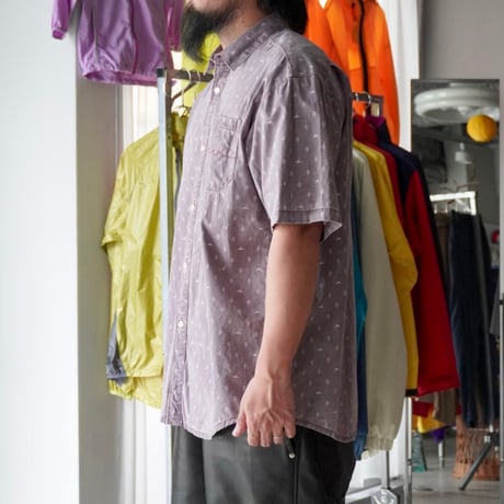 old mont-bell  winds all pattern shirts