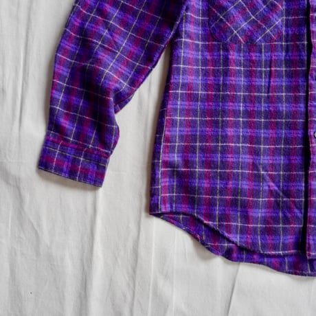 old mont-bell plaid shirt
