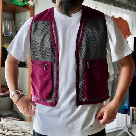 old mont-bell mesh vest