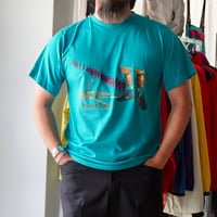 old mont-bell print Tee