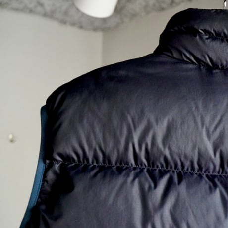 old mont-bell down vest reversible