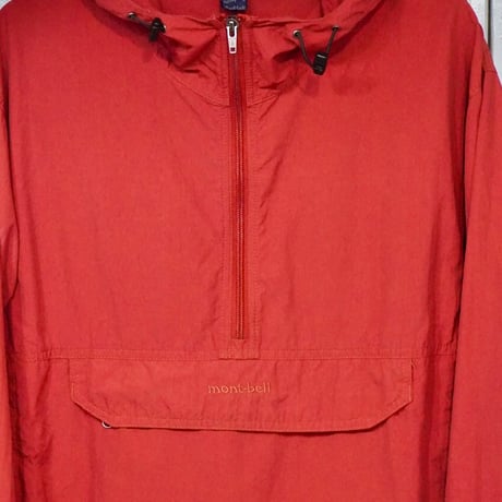 old mont-bell nylon anorak