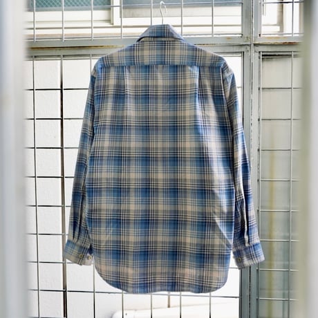 old mont-bell plaid shirt