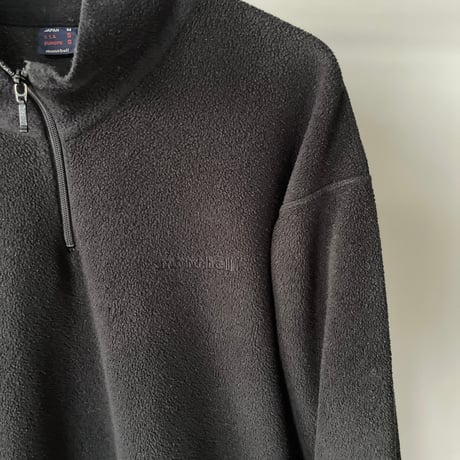 old mont-bell  half zip fleece P/O