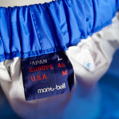 old mont-bell rain pants