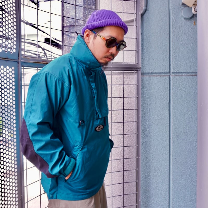 old mont-bell oval logo hot style anorak | HIGE