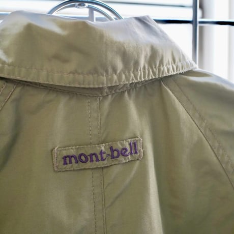 old mont-bell nylon coat