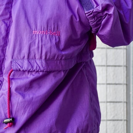 old mont-bell nylon jacket
