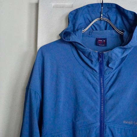 old mont-bell zip hoodie jkt