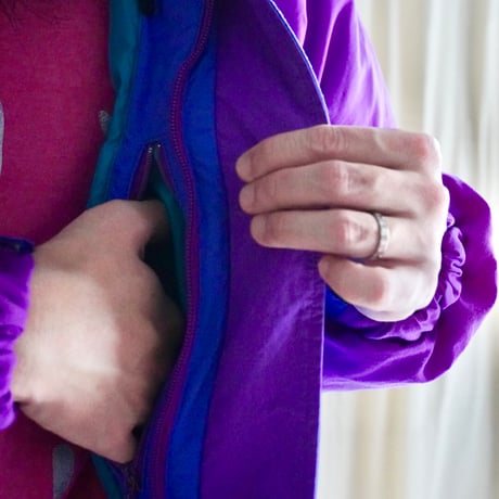 old mont-bell good color nylon jkt