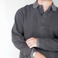 PERRY ELLIS L/S polo