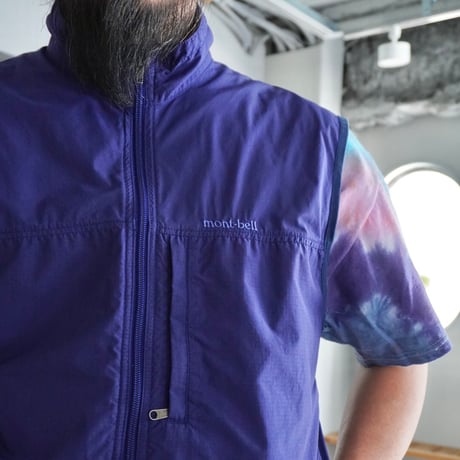 old mont-bell nylon vest