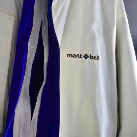 old mont-bell nylon jacket