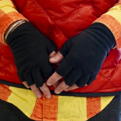 old mont-bell fingerless glove dead stock