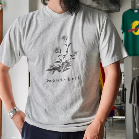 old mont-bell print Tee