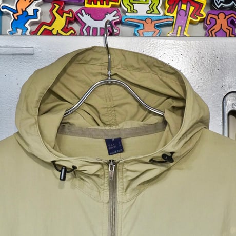 old mont-bell nylon anorak