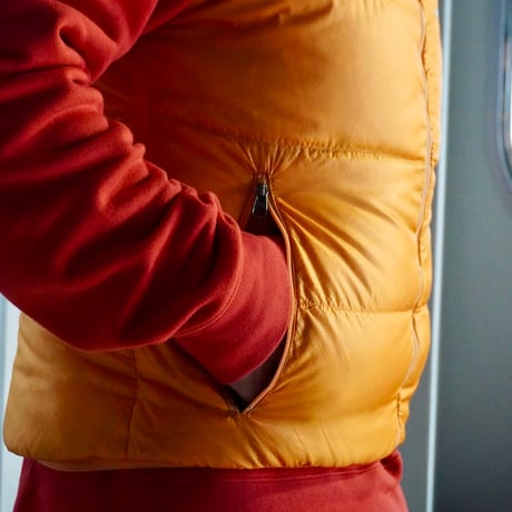 old mont-bell down vest