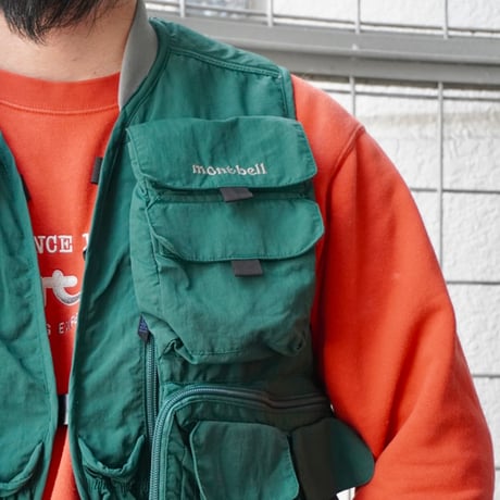 old mont-bell fishing vest